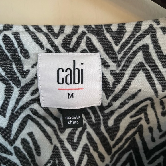 Cabi Short Sleeve Blazer Jacket Blouse Size Medium - Picture 8 of 11